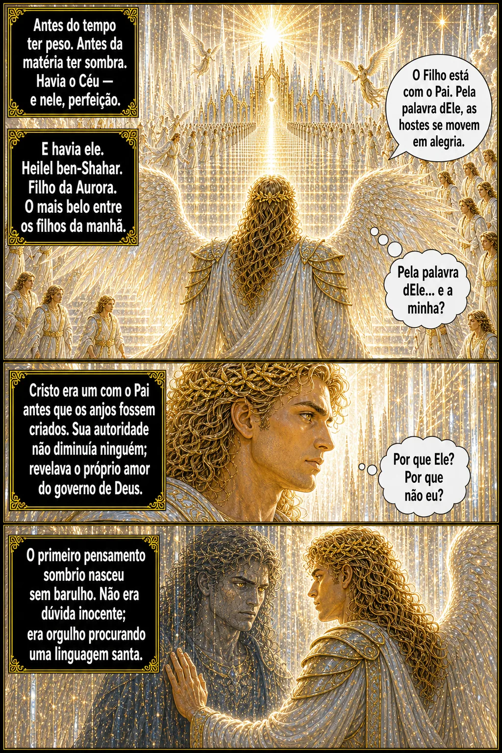 Page 2 — Prologue, Heaven before the fall.